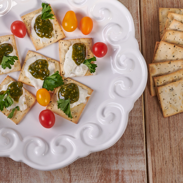 Snack Crackers : Olive Oil & Herb 6-Pack Case