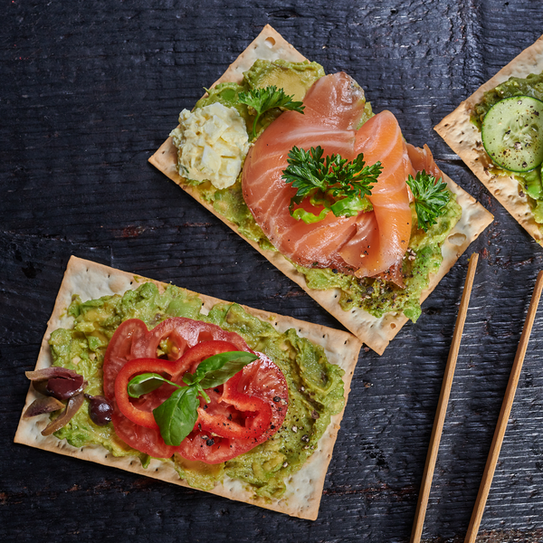 Flatbread Crackers : Everything & More 6-Pack Case