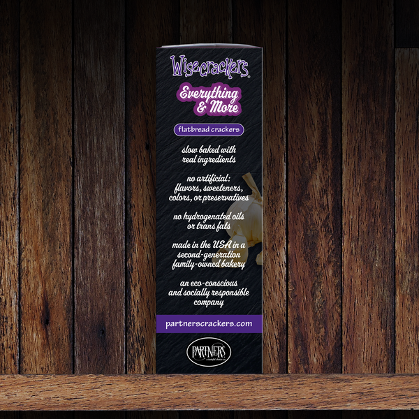 Flatbread Crackers : Everything & More 6-Pack Case