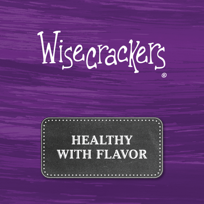 Wisecrackers : Healthy with Flavor
