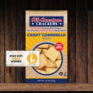 Snack Crackers : Crispy Cornbread