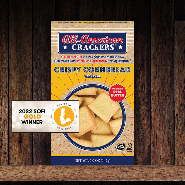 Snack Crackers : Crispy Cornbread