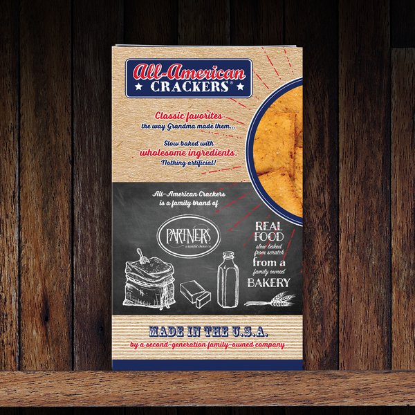 Snack Crackers : Crispy Cheese
