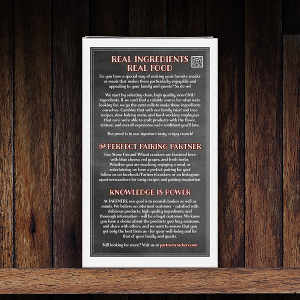 Snack Crackers : Stone Ground Wheat