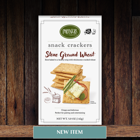 Snack Crackers : Stone Ground Wheat