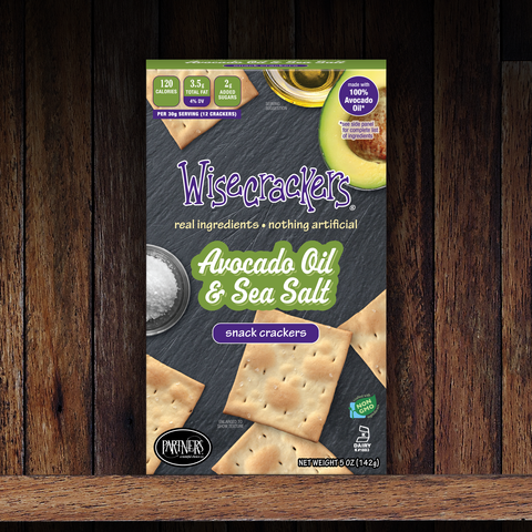 Snack Crackers : Avocado Oil & Sea Salt