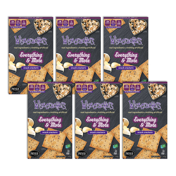 Snack Crackers : Everything & More 6-Pack Case