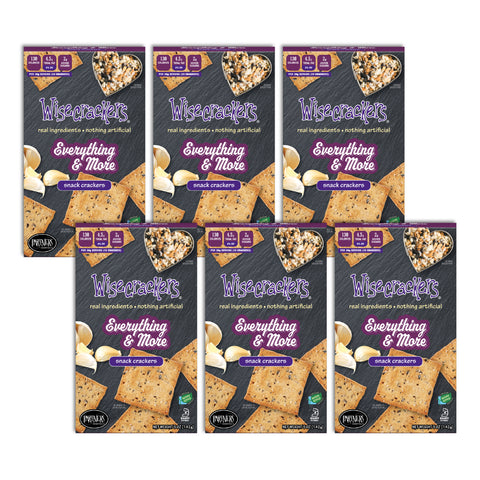 Snack Crackers : Everything & More 6-Pack Case