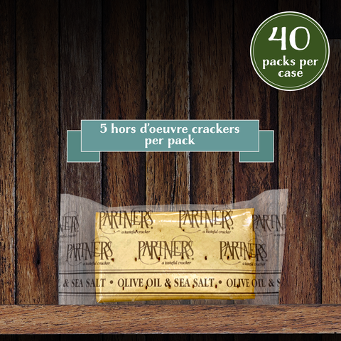 Hors d'Oeuvre Crackers : Olive Oil & Sea Salt