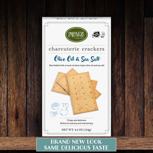 Hors d'Oeuvre Crackers : Olive Oil & Sea Salt