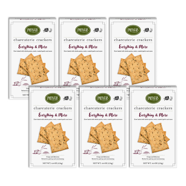 Hors d'Oeuvre Crackers : Everything & More 6-Pack