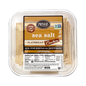 Flatbread Crackers : Sea Salt