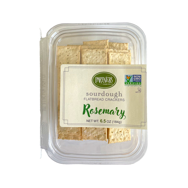 Sourdough Flatbread Crackers : Rosemary 3-Pack Case