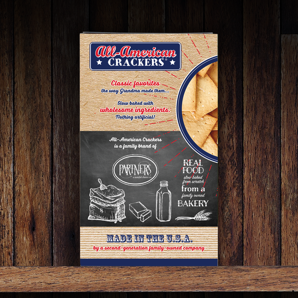 Snack Crackers : Sweet Butter 6-Pack Case