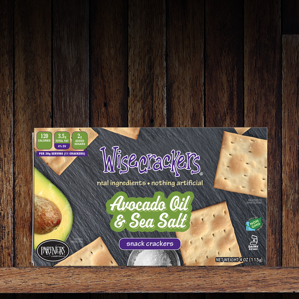 Snack Crackers : Avocado Oil & Sea Salt