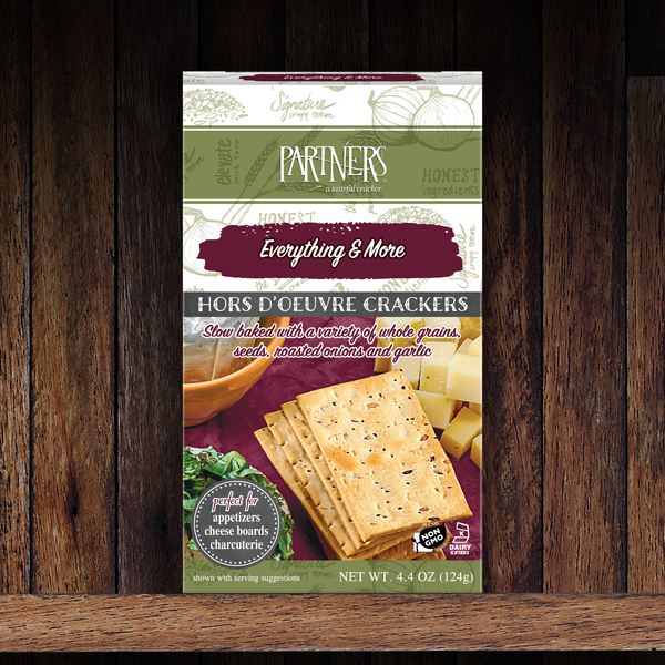 Hors d'Oeuvre Crackers : Everything & More 6-Pack