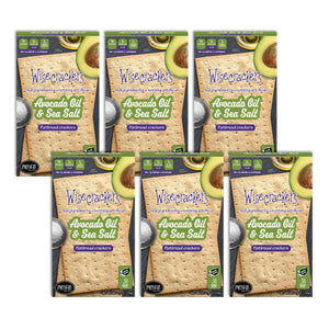 Flatbread Crackers : Avocado Oil & Sea Salt 6-Pack Case