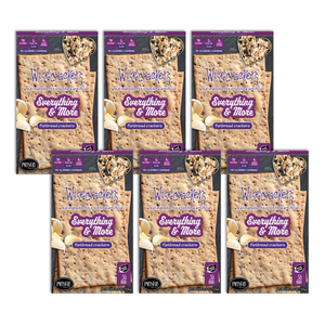 Flatbread Crackers : Everything & More 6-Pack Case